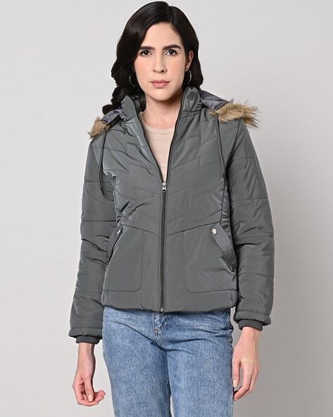 Light on sale gray parka