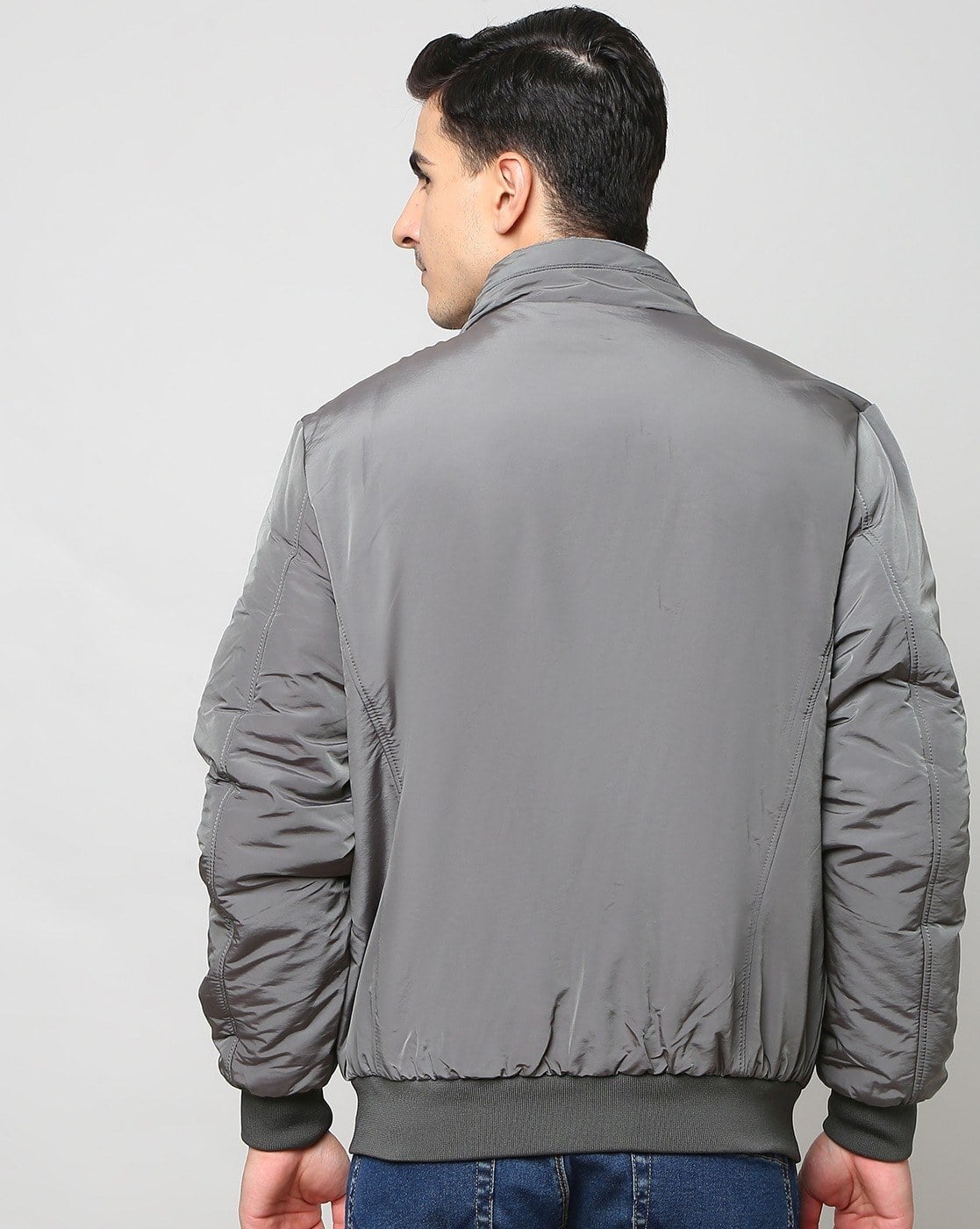 Buy Pewter Grey Jackets & Coats for Men by Fort Collins Online