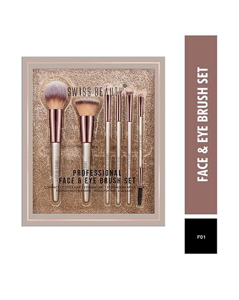 Swiss Beauty Professional Face & Eye Brush Set