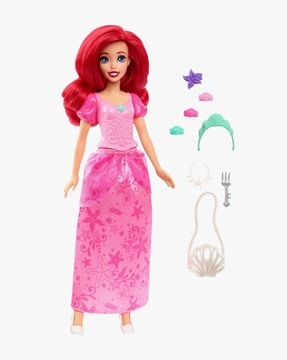 Ariel doll and dress best sale up set