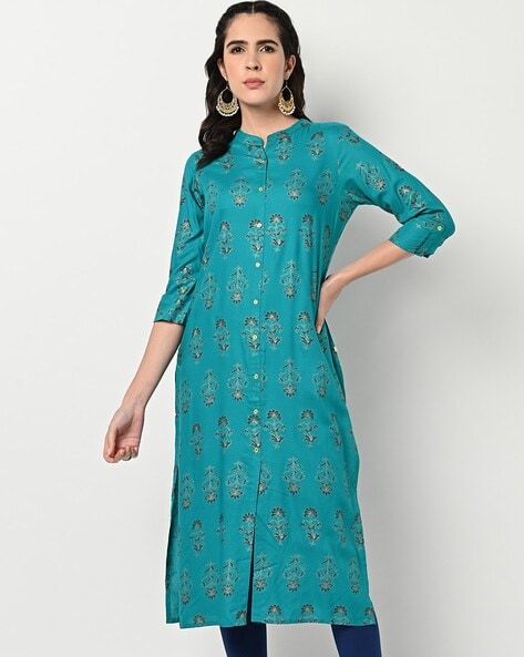 Buy Teal Kurtas for Women by AVAASA MIX N' MATCH Online