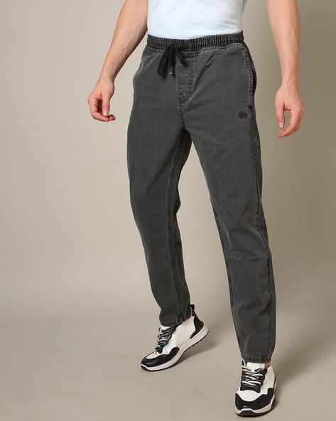 U S Polo Assn Grey Track Pants for Men #I632, Sports Lower, Sports