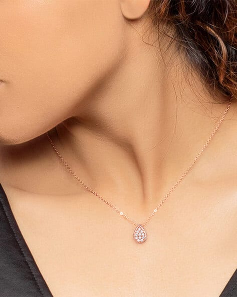Buy Rose Gold-Toned Pendants for Girls by Giva Online