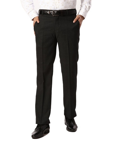 Buy Park Avenue Men's Regular Pants (PMTX07107-B8_Dark Blue at Amazon.in