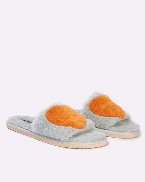 Ugg faux 2025 fur slides