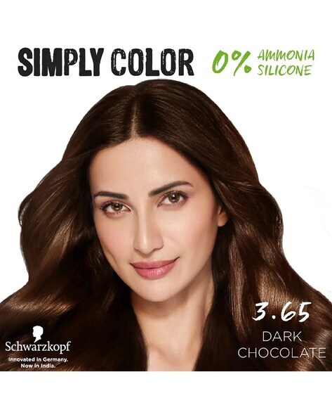 Schwarzkopf Simply Colour 1.0 Natural Black Permanent Colour Each