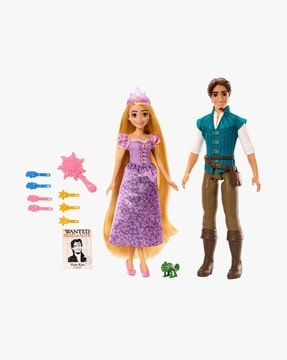 Rapunzel barbie doll store set