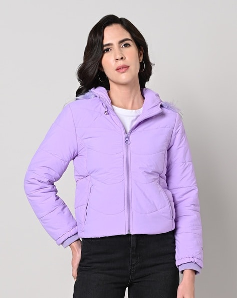 Buy Purple Jackets & Coats for Women by Fort Collins Online