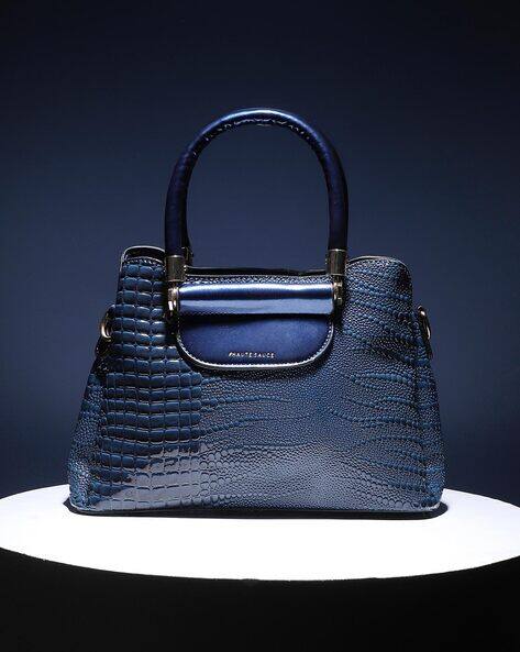 Haute Sauce Croc-Embossed Shoulder Bag
