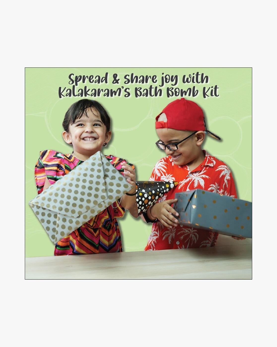 Kalakaram DIY Bath Bomb Making Kit, Make your Own Bath Bombs at