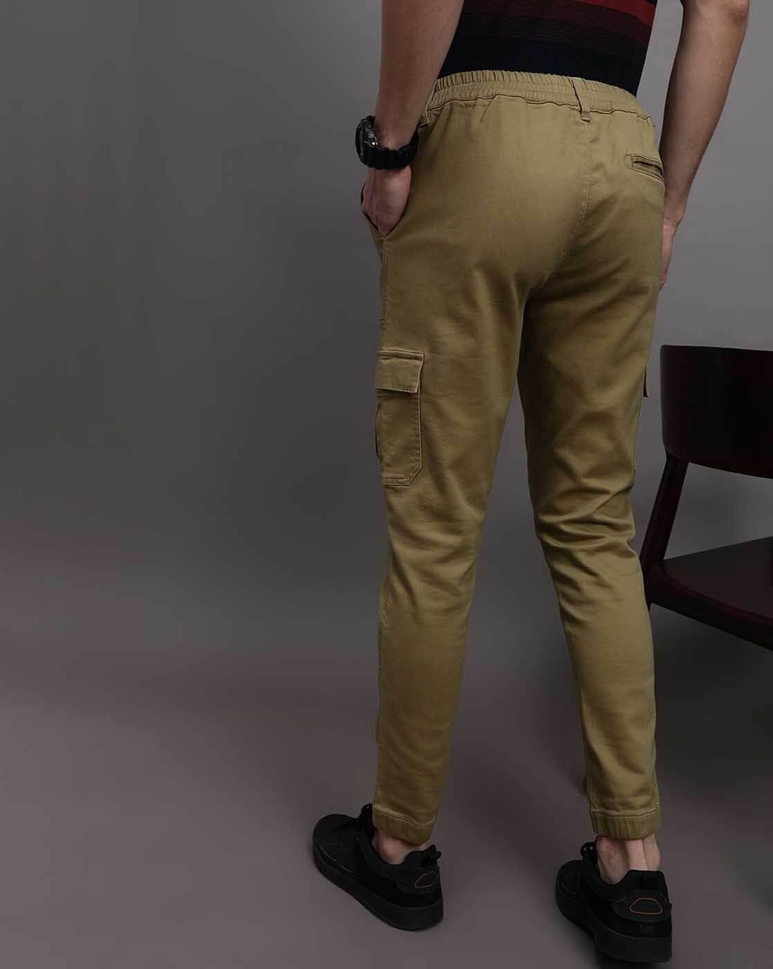 Buy Khaki Track Pants for Men by CROCODILE Online