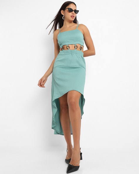 Buy Green Dresses for Women by Campus Sutra Online