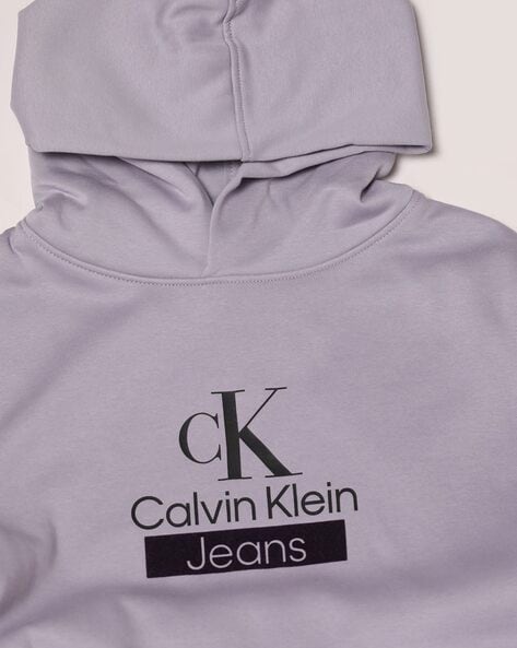 Buy Lavender Aura Sweatshirt & Hoodies for Men by Calvin Klein