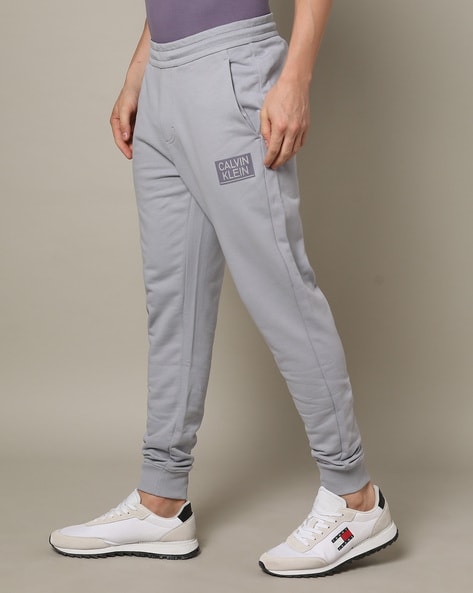 Calvin klein hotsell logo joggers