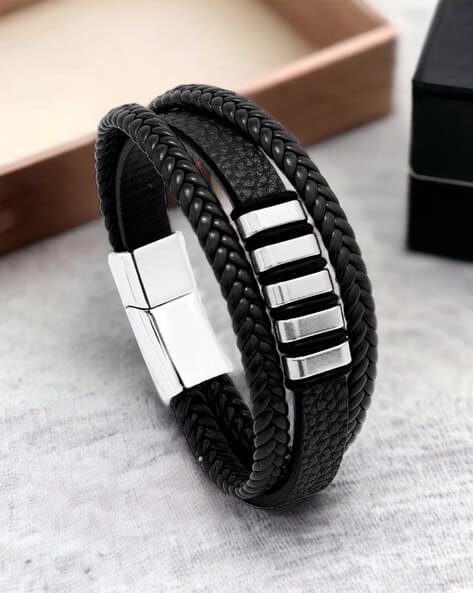 Braided Multi-Layered Bracelet