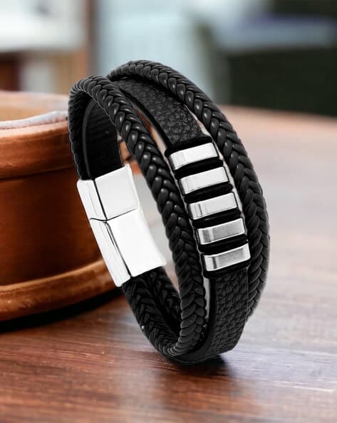 Braided Multi-Layered Bracelet