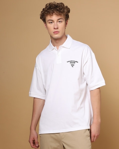 Buy White Tshirts for Men by Calvin Klein Jeans Online