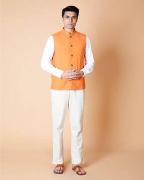 indie picks Regular Fit Nehru Jacket-picture-15