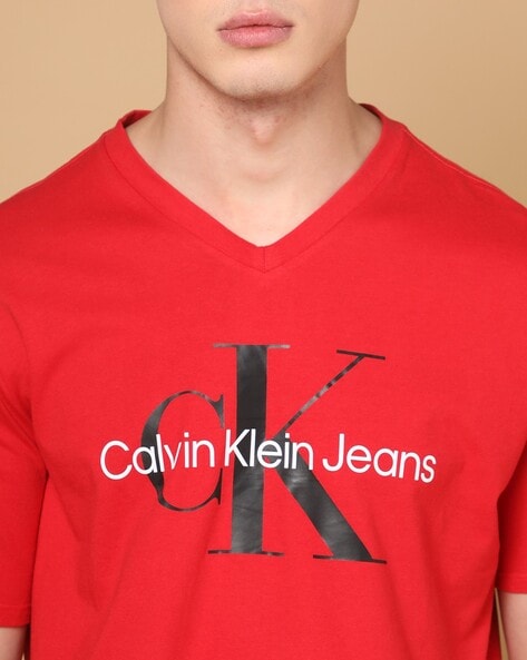 Buy Red Tshirts for Men by Calvin Klein Jeans Online