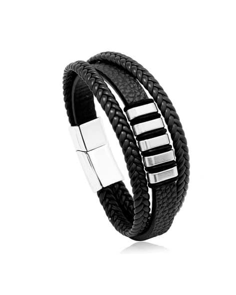 Braided Multi-Layered Bracelet