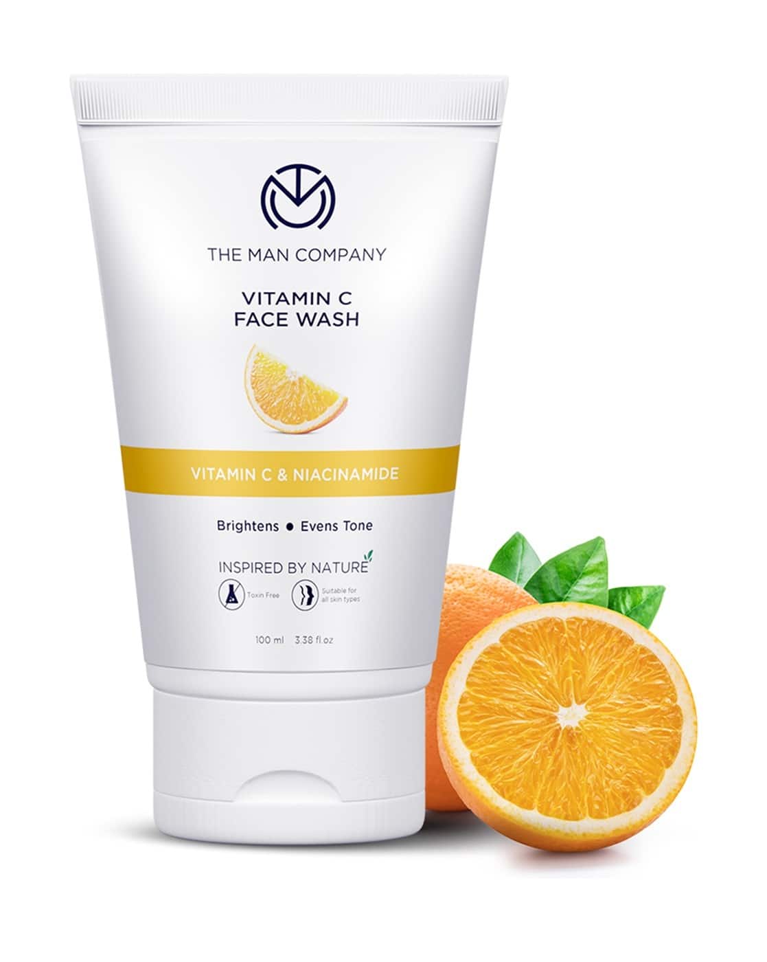 The Man Company Vitamin C Facewash with Turmeric & Moringa 100 ml (White)