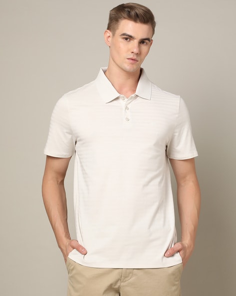 Buy Off-White Tshirts for Men by Calvin Klein Jeans Online