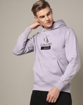 Buy Lavender Aura Sweatshirt & Hoodies for Men by Calvin Klein