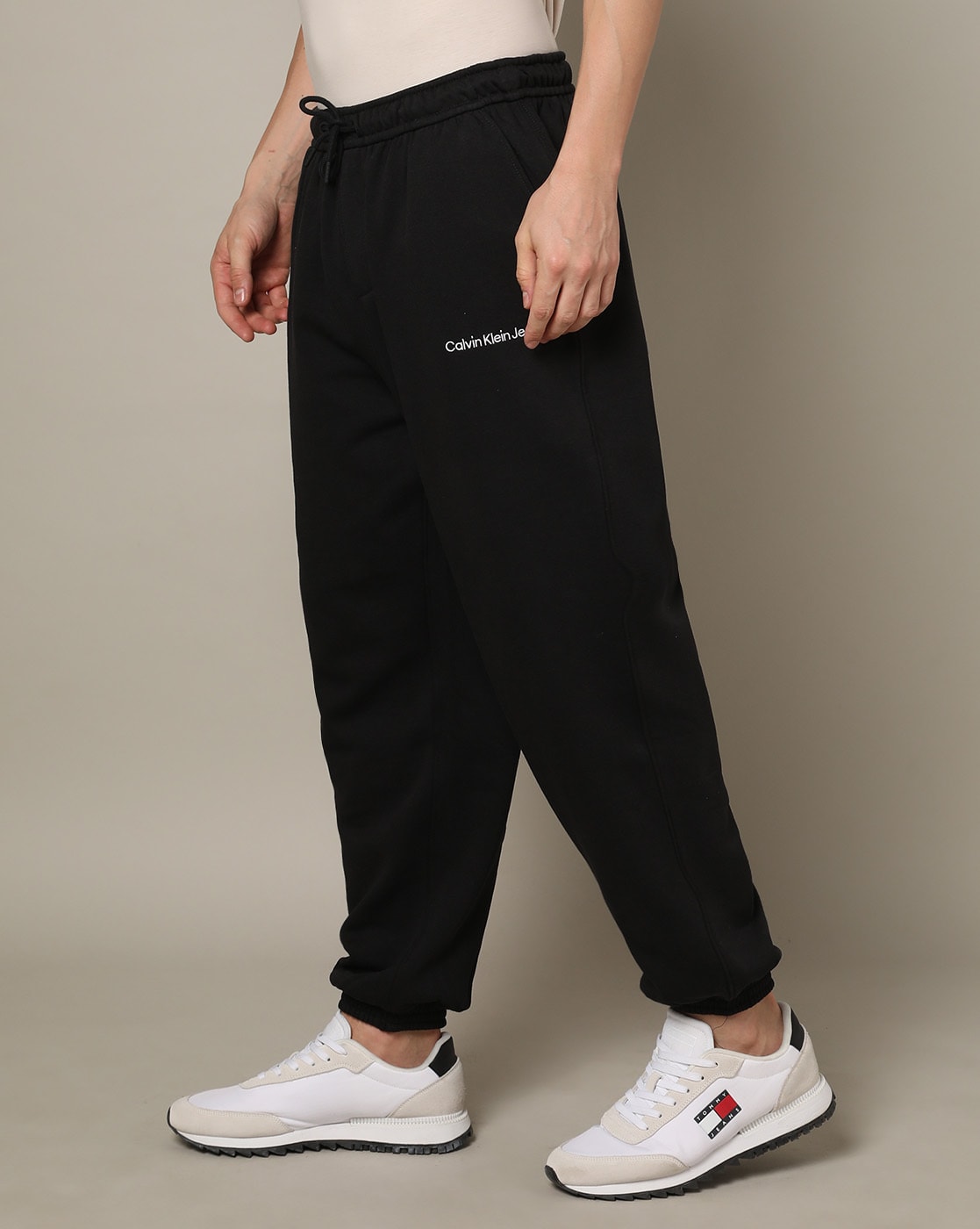 Calvin Klein Jeans Tape drawstring-waist Track Pants - Farfetch