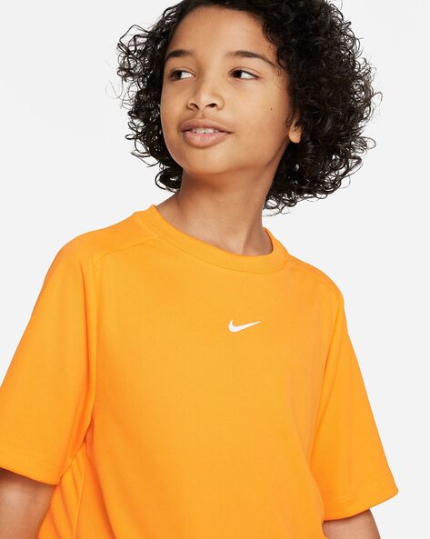 Orange and cheap yellow nike shirt