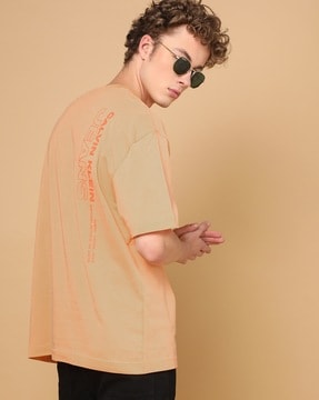 Buy Orange Tshirts for Jeans Klein Calvin Online by Men
