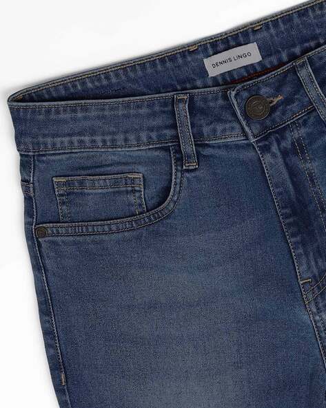 Dennis Lingo Slim Men Dark Blue Jeans - Buy Dennis Lingo Slim Men