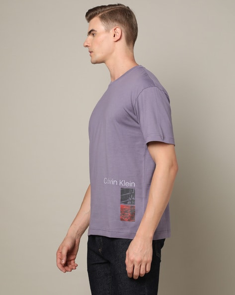 Buy Purple Tshirts for Men by Calvin Klein Jeans Online