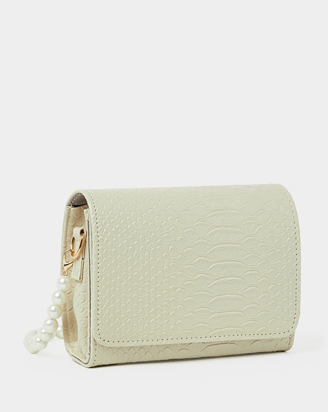 Off White Grey Women Bags Accessorize - Buy Off White Grey Women Bags  Accessorize online in India