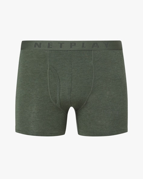 Buy Grey Boxers for Men by NETPLAY Online