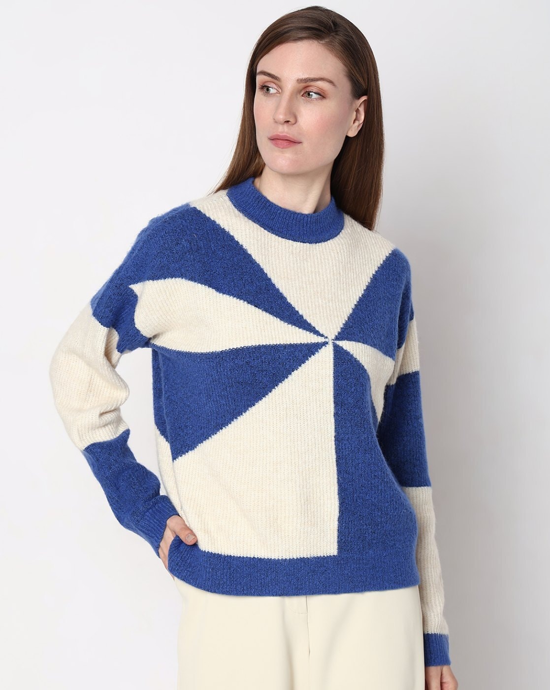 Buy Blue Sweaters & Cardigans for Women by Vero Moda Online