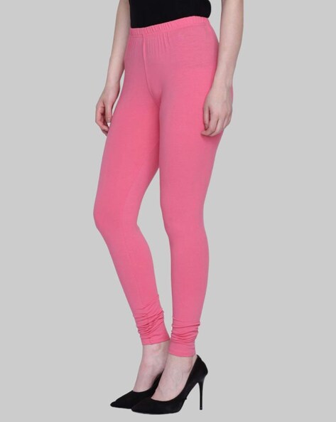 Buy Pink Leggings for Women by AJIO Online