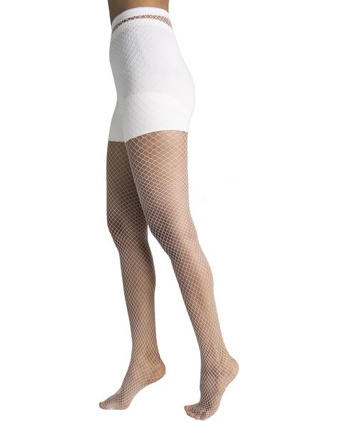 Lace Stockings with Elasticated Waist