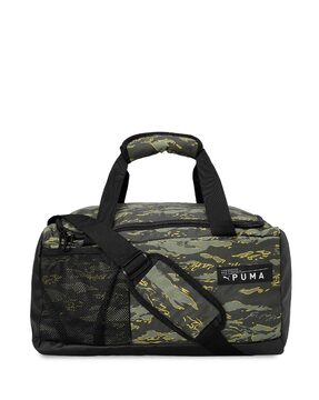 Puma camo duffle clearance bag