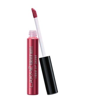 lakme Forever Matte Liquid Lipstick Lasts for 16 Hrs - Nude Pink-picture-30