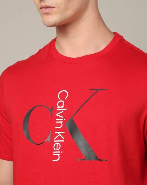 Buy Calvin Klein Short Sleeves Regular Monogram Logo T-Shirt - Calvin Klein  Jeans Online