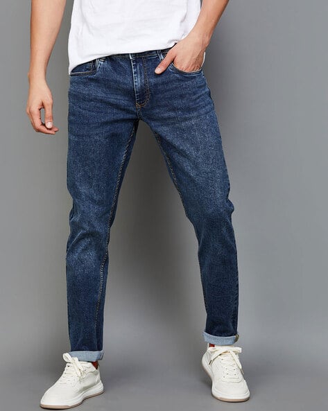 Buy Multicoloured Jeans for Men by BOSSINI Online