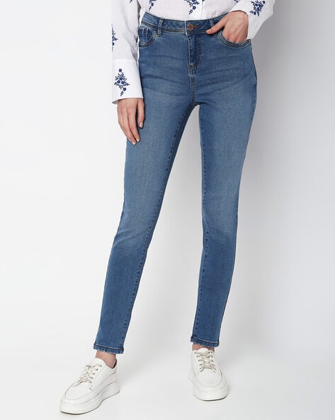 Vero Moda Mid-Rise Skinny Jeans