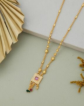 Blithe Long Necklace - Long Necklaces - Gold