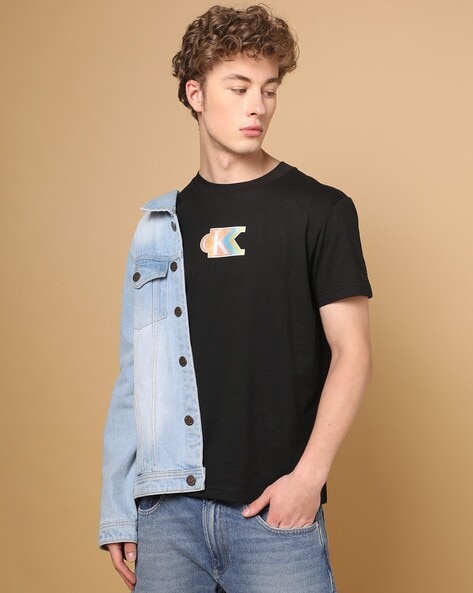 Buy Black Tshirts for Men by Calvin Klein Jeans Online