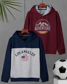 hellcat Pack of 2 Graphic Print Full-Sleeves Hoodies-picture-40