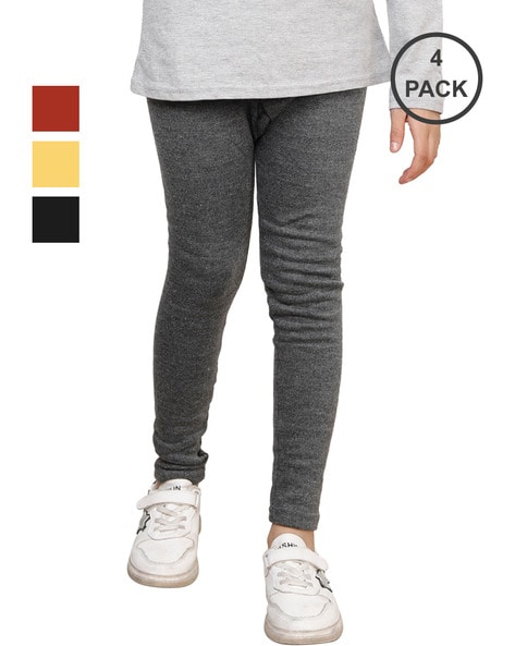 Plain Basic Solid Cotton Ankle Length Long Full Leggings Junior & Plus Size  S-3X - Simpson Advanced Chiropractic & Medical Center