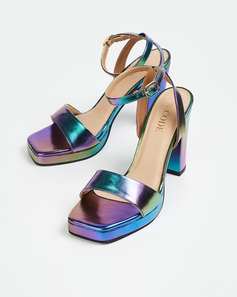 Buy Van Heusen Purple Heels Online - 790897 | Van Heusen