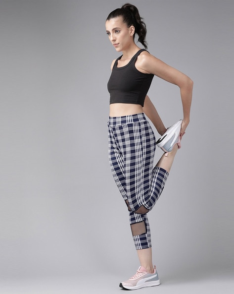 Knee cut shop track pants