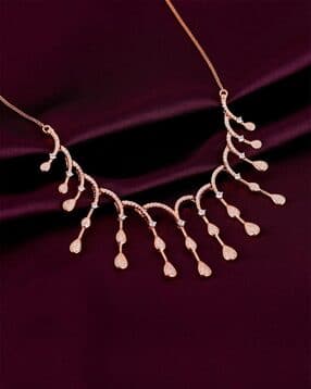 giva Sterling Silver Rose Gold-Plated Celebration Necklace-picture-46