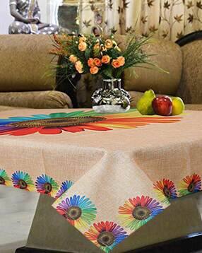 kuber industries Floral Print 4 Seater Center Table Cover-picture-27